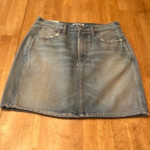 NWT AGOLDE jean skirt